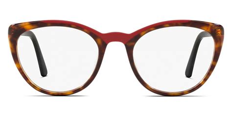 prada pr 07vv 3201o1 havana/red|Prada™ Catwalk PR 07VV 3201O1 53 Havana/Red Eyeglasses.